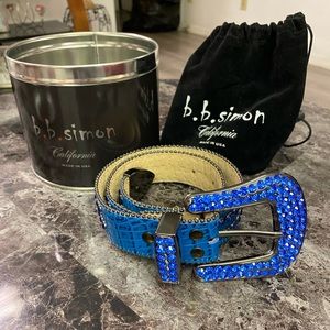 B.B. Simon Belt- Blue Eye